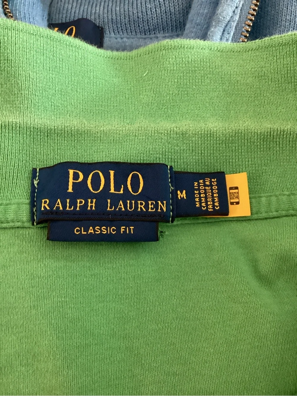 Ralph Lauren Green Short-Sleeve Polo with Embroidered Pony